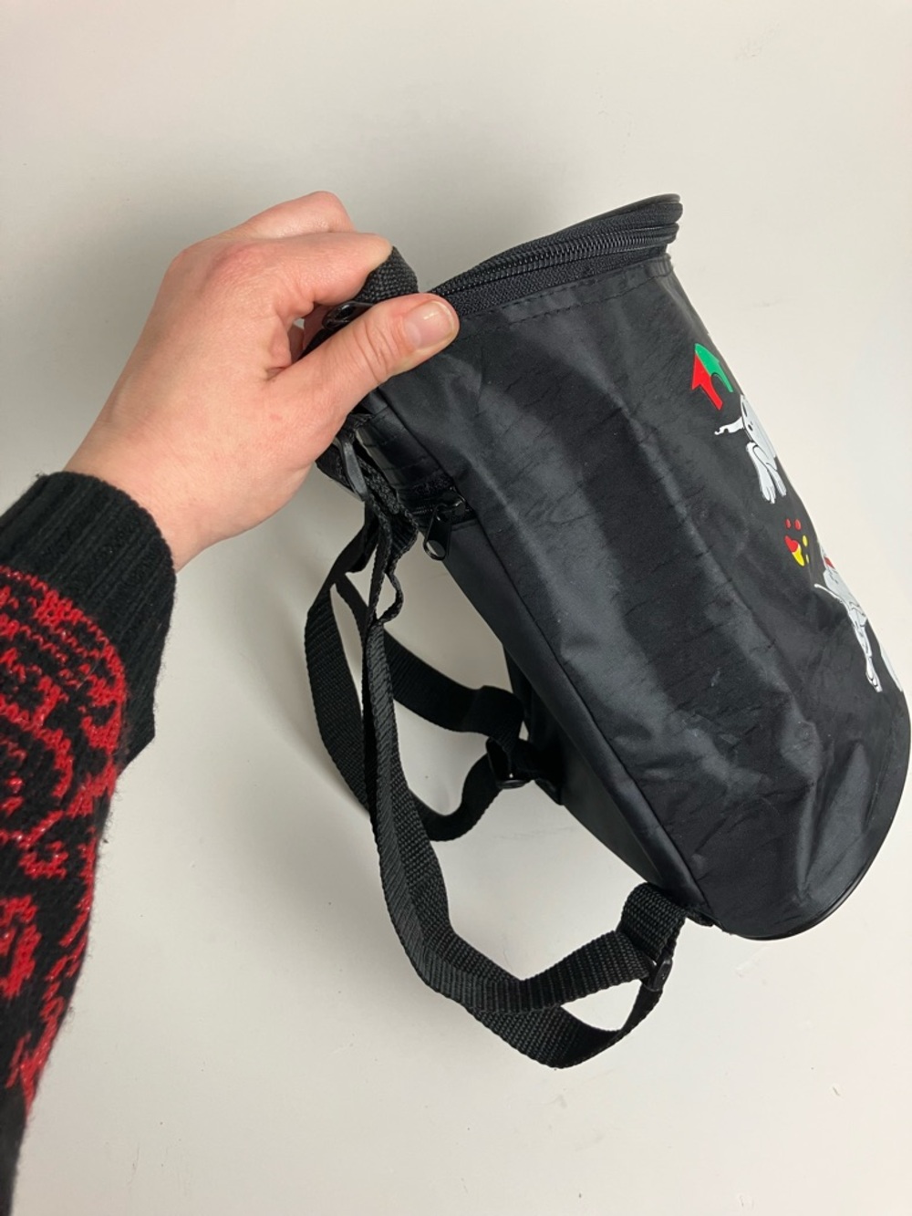 Vintage Disney 101 Dalmatians 90s Mini Backpack Festival Women's Purse Kids Bag - Picture 11 of 16